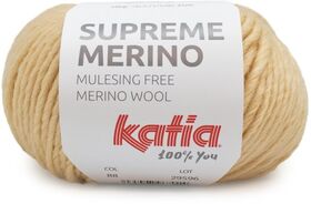 Katia Supreme Merino - Jaune Paille (col 88)